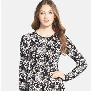 Felicity & Coco Fit and Flare Sweater Dress